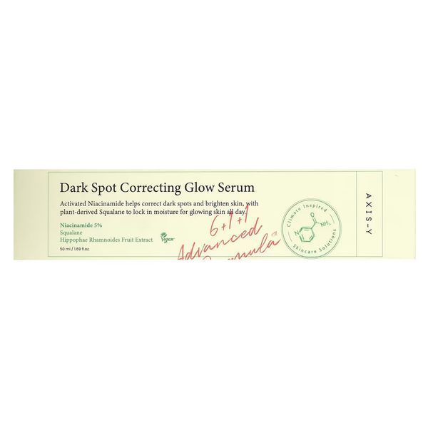 Axis-Y Dark Spot Correcting Glow Serum (Сироватка з ніацинамідом для вирівнювання тону шкіри), 50 мл 8809634610034 фото
