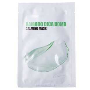 Medi-Peel Bamboo Cica Bomb Calming Mask (Заспокійлива маска), 25 мл 8809409345413 фото