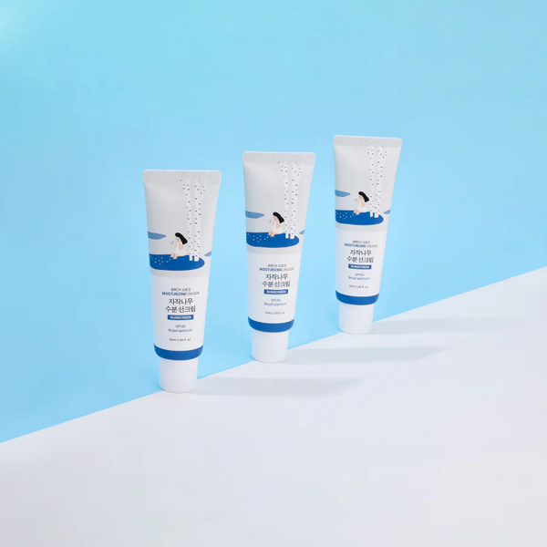 Round Lab Birch Juice Moisturizing Sunscreen (Сонцезахисний крем з березовим соком), 50 мл 8809782551814 фото