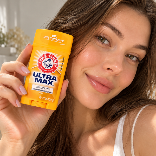 Arm & Hammer Ultra Max Antiperspirant Deodorant Unscented (Твердий дезодорант-антиперспірант без ароматизаторів), 73 г 033200194606 фото