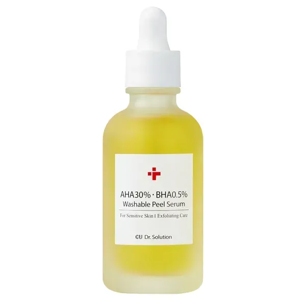 CU SKIN Dr.Solution AHA 30% + BHA 0.5% Washable Peel Serum