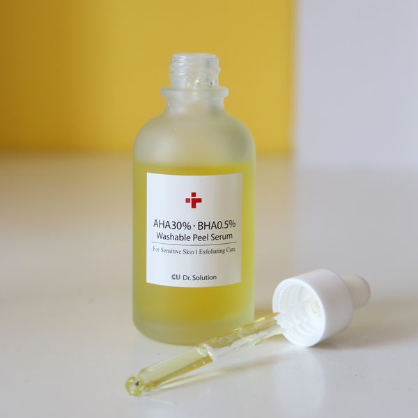 CU SKIN Dr. Solution AHA 30% BHA 0.5% Washable Peel Serum (Пілінг-сироватка кислотами), 50 мл 8809207225009 фото