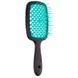 Janeke Superbrush The Original (Гребінець для волосся, чорний з бірюзовим), 1 шт 8006060654773 фото 1