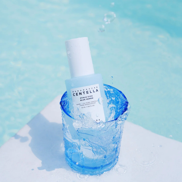 SKIN1004 Madagascar Centella Hyalu-Cica Blue Serum (Сироватка з центеллою і гіалуроновою кислотою), 50 мл 8809576260717 фото