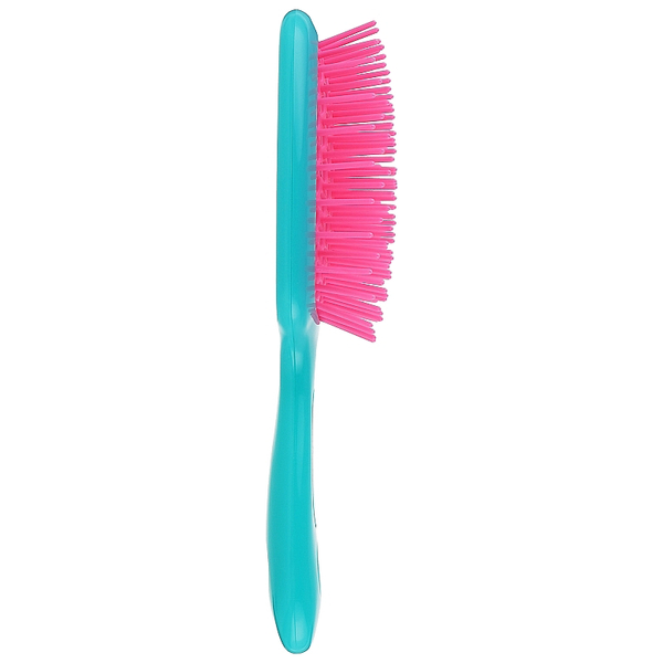 Janeke Superbrush Original Turquoise With Pink (Гребінець для волосся бірюзовий з рожевим), 1 шт 8006060612247 фото