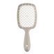 Гребінець для волосся сірий з білим Janeke (Superbrush Gray-White), 1 шт