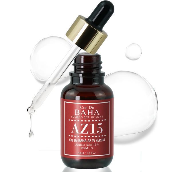 Cos De Baha Azelaic Acid 15% Serum (Протизапальна сироватка з азелаїновою кислотою), 30 мл 8809240319406 фото