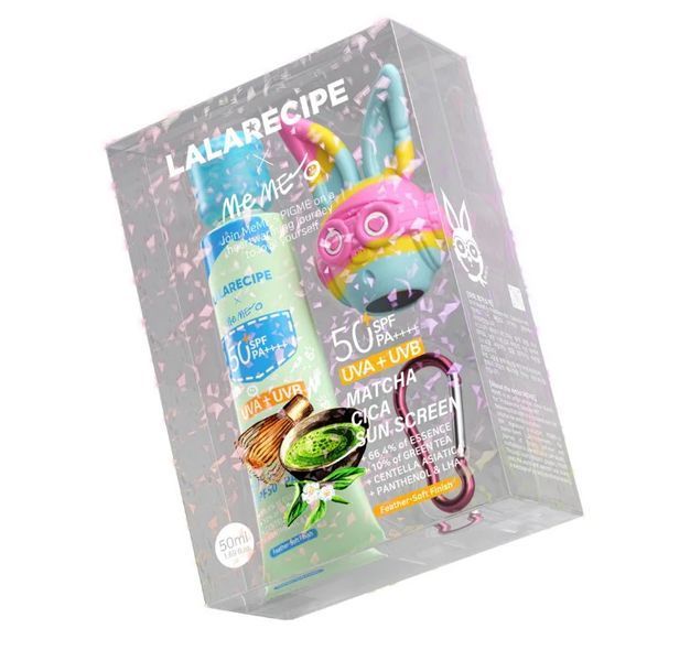 Lalarecipe Matcha Cica Sun Cream (Сонцезахисний крем з центеллою та матчею), 50 мл 8800296554544 фото