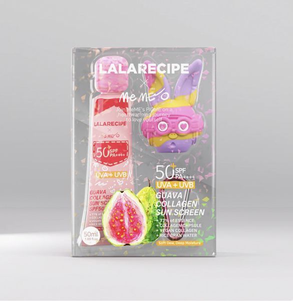 Lalarecipe Guava Collagen Sun Cream (Сонцезахисний крем з екстрактом гуави та колагеном), 50 мл 8800296554520 фото