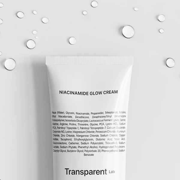 Transparent Lab Niacinamide Glow Cream (Крем для обличчя з ніацинамідом), 50 мл 8436585434183 фото