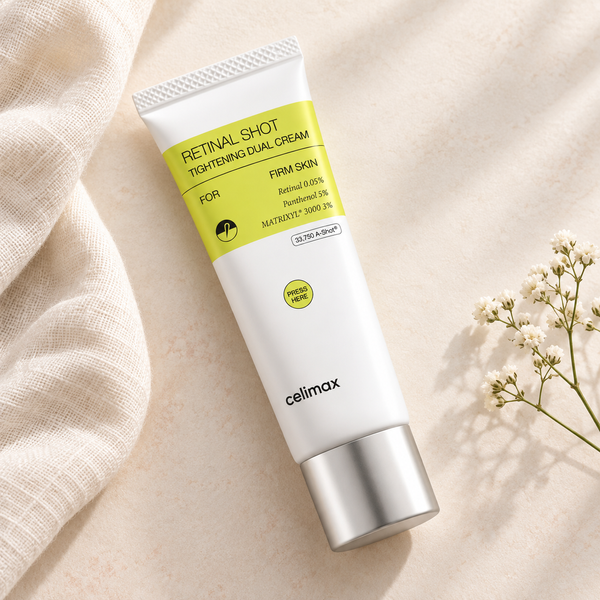 Celimax The Vita-A Retinal Shot Tightening Dual Cream (Подвійний підтягуючий крем для обличчя з ретиналем і пептидами), 50 мл 8809700321703 фото