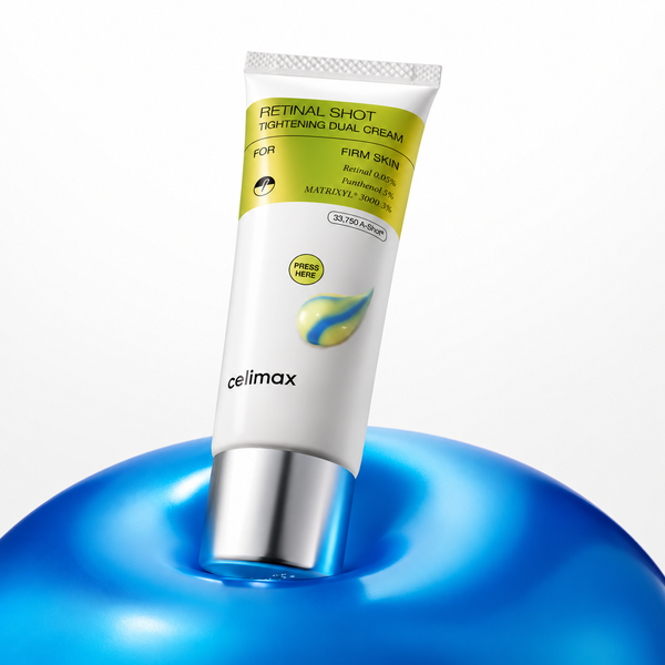 Celimax The Vita-A Retinal Shot Tightening Dual Cream (Подвійний підтягуючий крем для обличчя з ретиналем і пептидами), 50 мл 8809700321703 фото