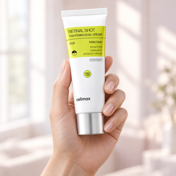 Celimax The Vita-A Retinal Shot Tightening Dual Cream (Подвійний підтягуючий крем для обличчя з ретиналем і пептидами), 50 мл 8809700321703 фото