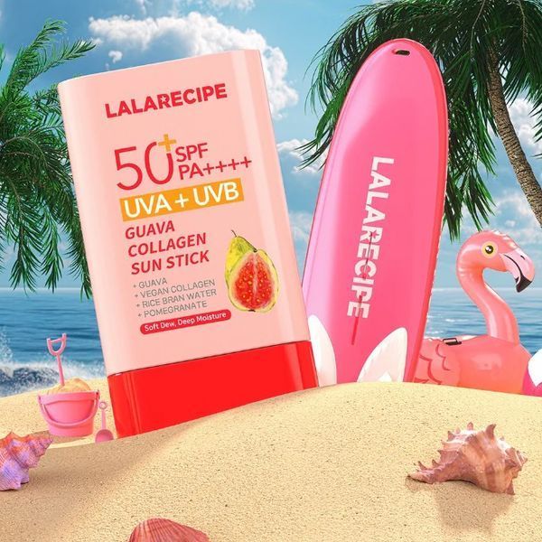 Lalarecipe Guava Collagen Sun Stick (Сонцезахисний стік з екстрактом гуави та колагену), 20 г 8800296554568 фото