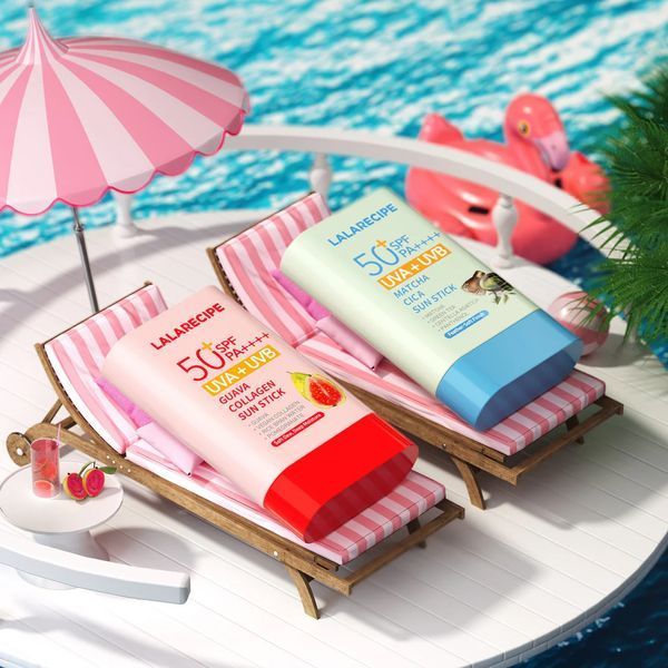 Lalarecipe Guava Collagen Sun Stick (Сонцезахисний стік з екстрактом гуави та колагену), 20 г 8800296554568 фото