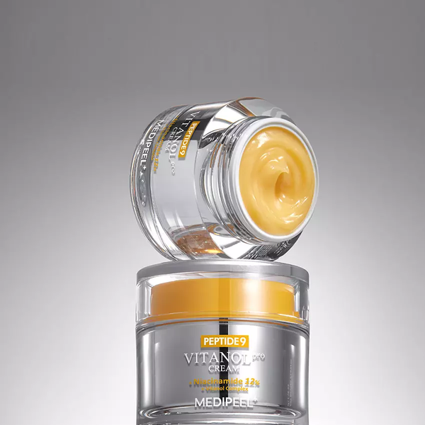Medi-Peel Peptide 9 Vitanol Cream Pro (Ліфтинг-крем для рівного тону та сяйва шкіри), 50 г 8809941822236 фото