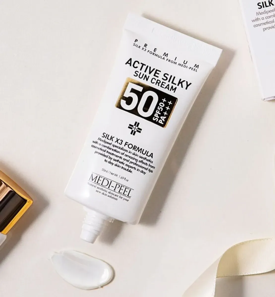Medi-Peel Active Silky Sun Cream SPF50+ /PA+++