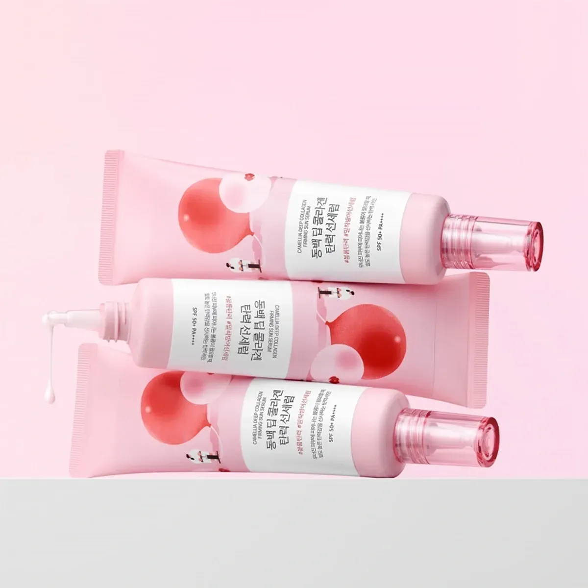 Round Lab Camellia Deep Collagen Firming Sun Serum SPF50+ PA++++