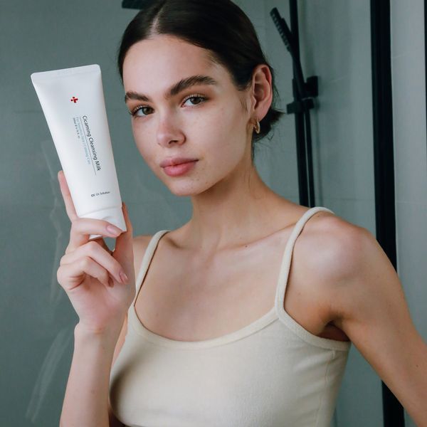 CU SKIN Dr.Solution Cicaming Cleansing Milk (Очищуюче молочко з центеллою), 200 мл 8809207225030 фото