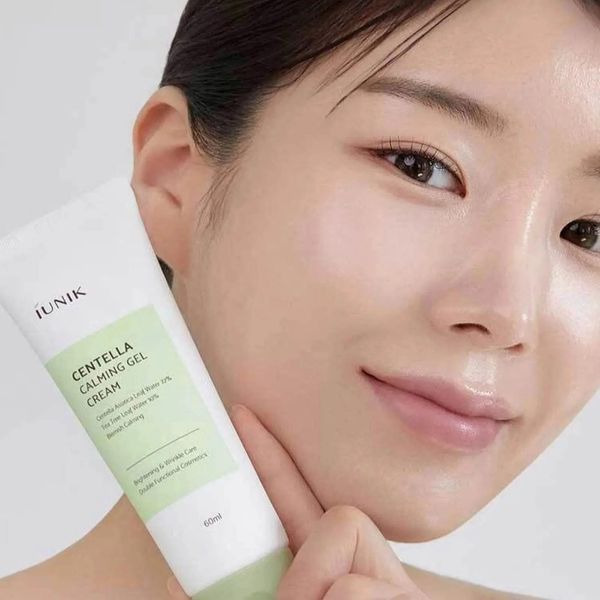 Iunik Centella Calming Gel Cream (Заспокійливий крем-гель для обличчя з центеллою), 60 мл 8809728080118 фото