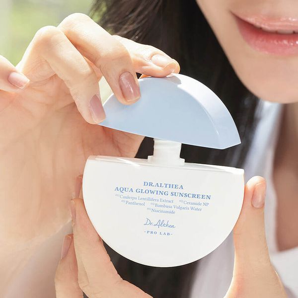 Dr.Althea Aqua Glowing Sunscreen (Зволожуючий сонцезахисний крем), 45 мл 8809447255972 фото