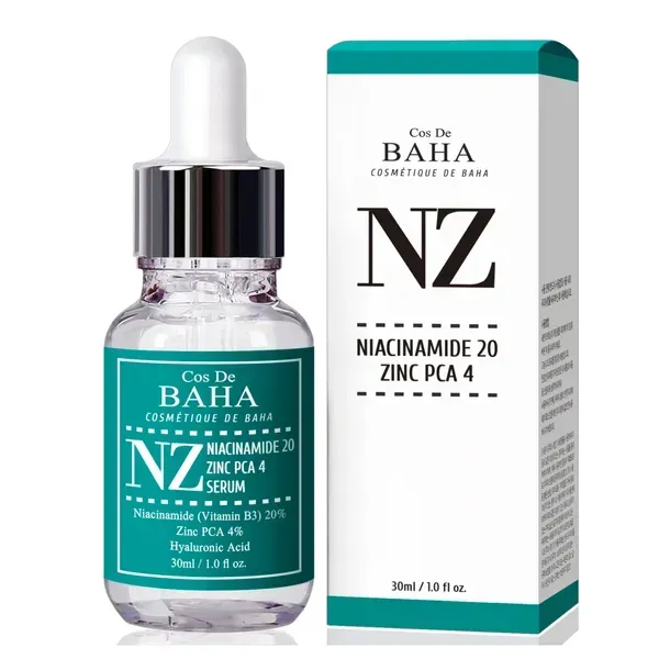 Cos De Baha Niacinamide 20% + Zinc 4% Serum — флакон сироватки